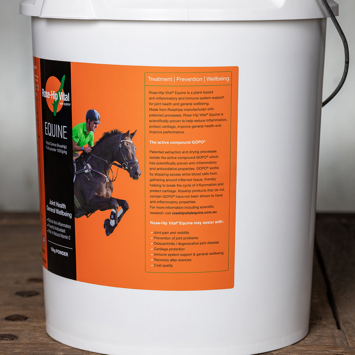 Rose-Hip Vital Equine 15kg | Joint Health &amp; Wellbeing | For your horse
