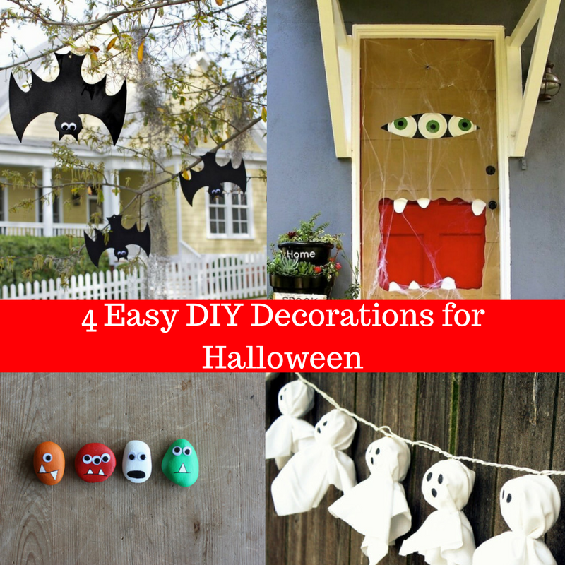 4 Easy DIY Decorations For Halloween