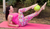 Lisa Kayes of Pilates One 2 One reclining on mat enjoying joint health benefits of Rose-Hip Vital